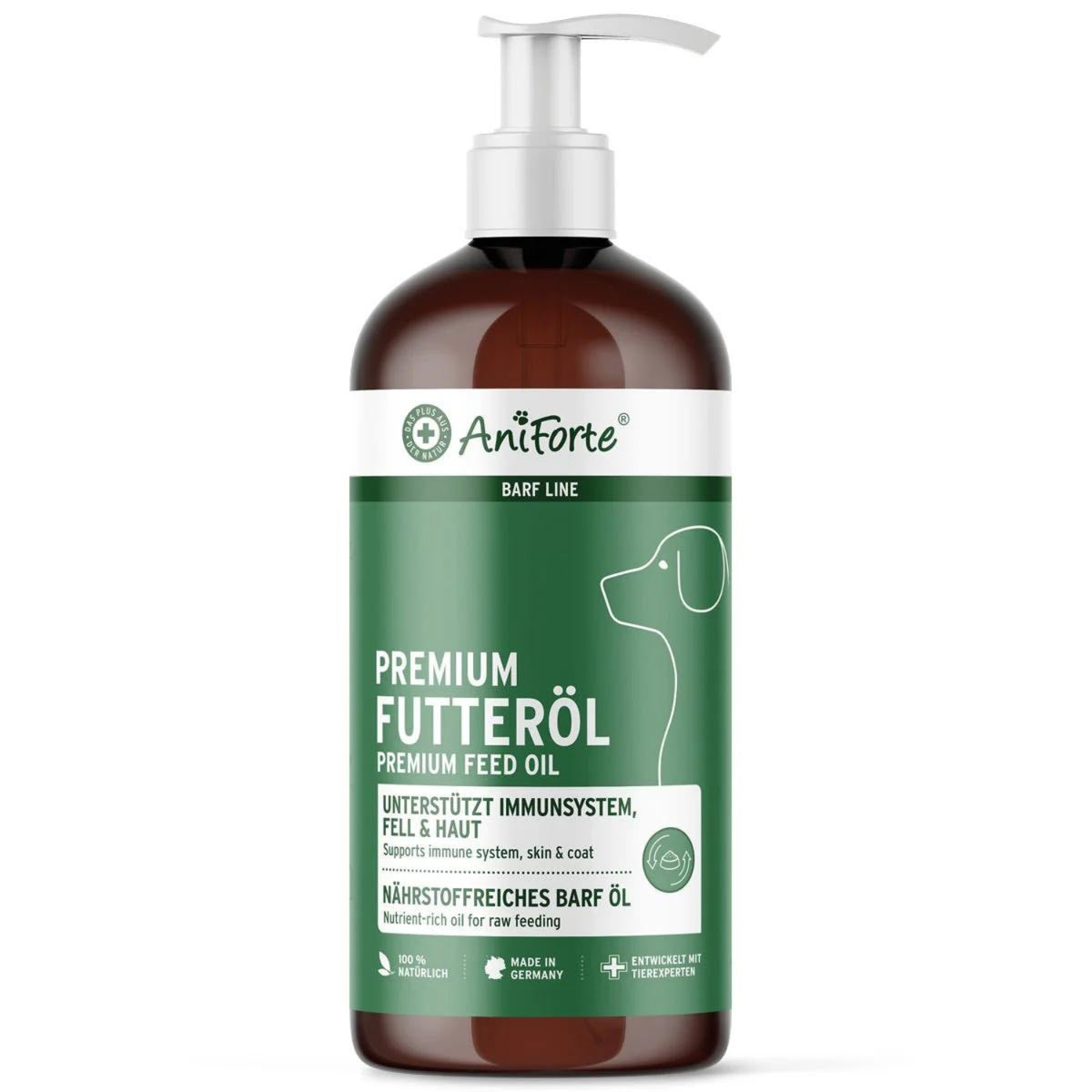 AniForte BARF-Line Premium für Hund Futteröl 1L
