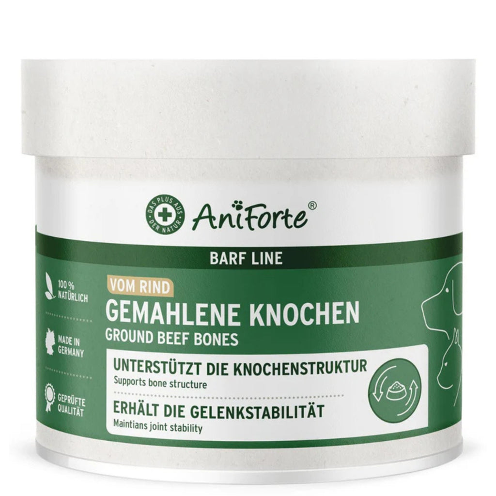 AniForte BARF-Line Gemahlene Knochen für Hund und Katze 500g MHD 30.10.2026