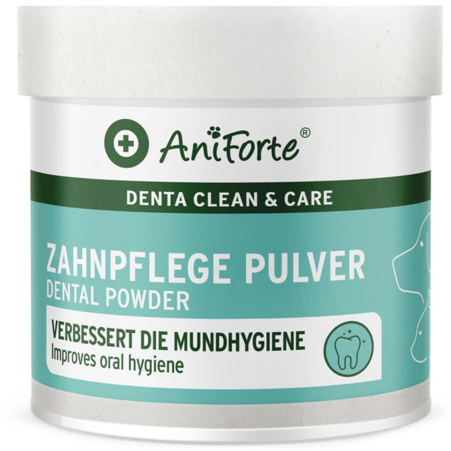 AniForte Denta Clean & Care Pulver für Hund und Katze 80g
