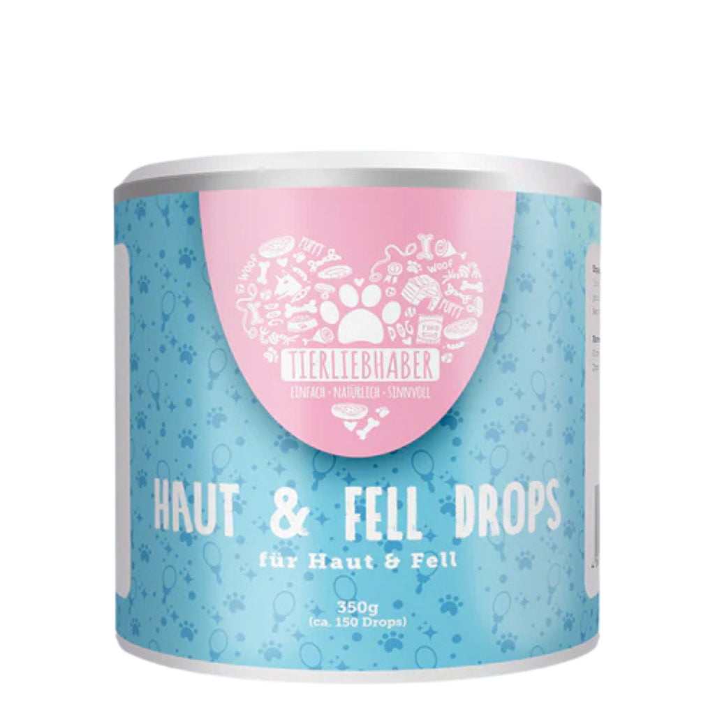 Tierliebhaber Haut und Fell Drops 350g MHD 01.10.2026