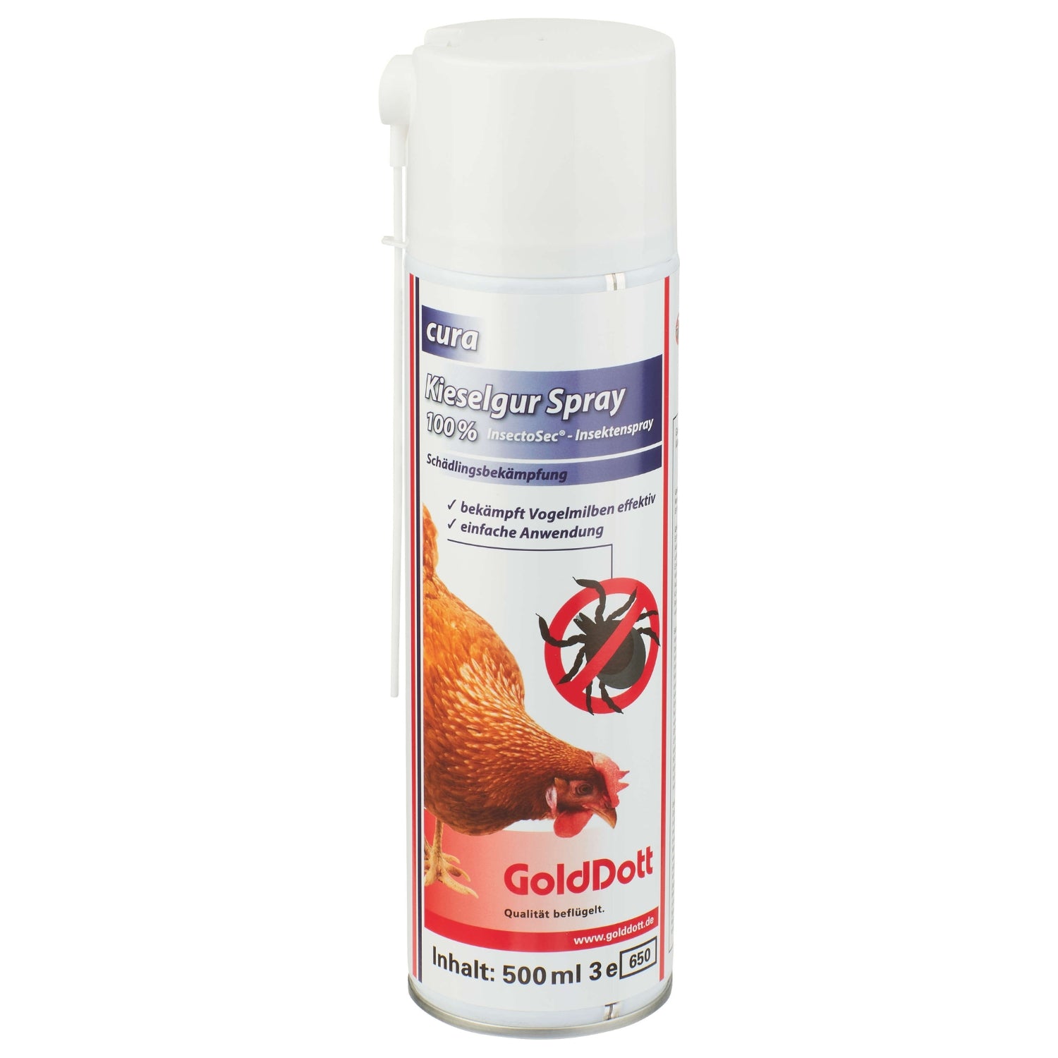 GoldDott cura Kieselgur Spray 500ml
