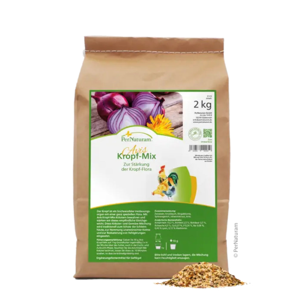 PerNaturam Kropf-Mix für Geflügel 2kg