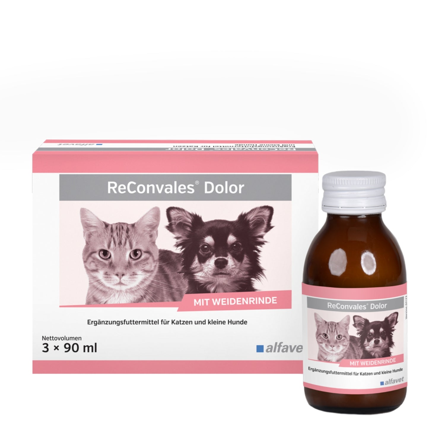 ReConvales Dolor 3x90ml flüssig Hund Katze