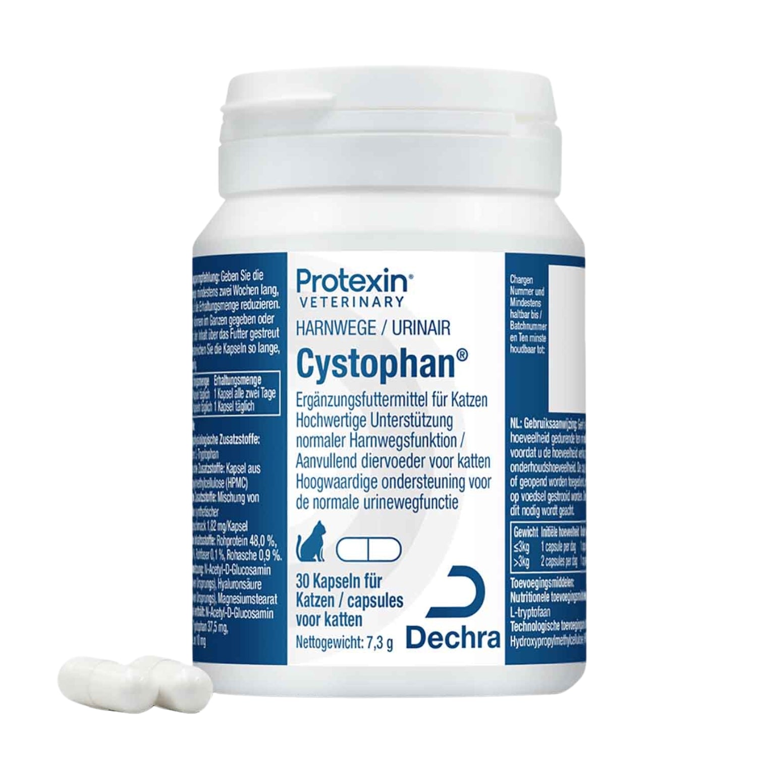 Dechra Cystophan 30 Kapseln für Katzen