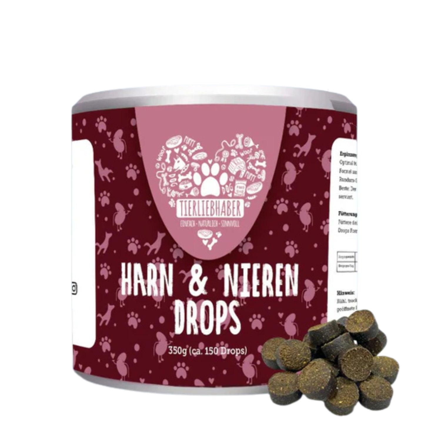 Tierliebhaber Harn & Nieren Drops für Hunde 350 g