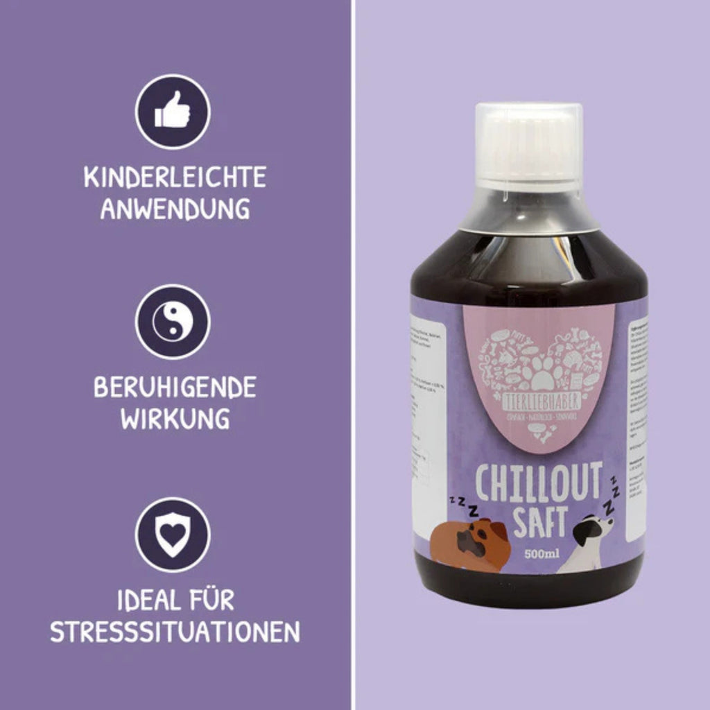 Tierliebhaber Chillout Saft für Hunde 500ml