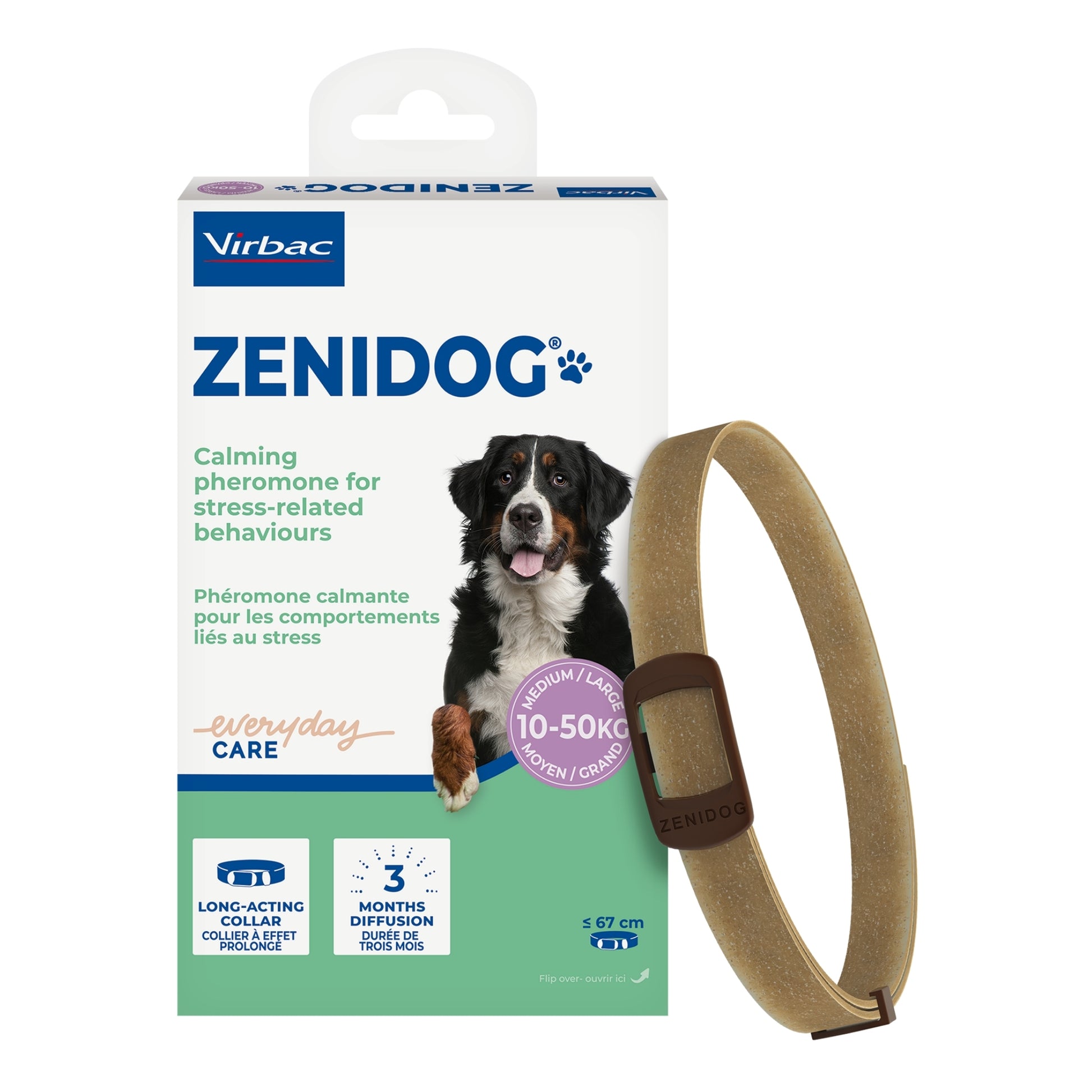 Virbac Zenidog Halsband M/L für Hunde