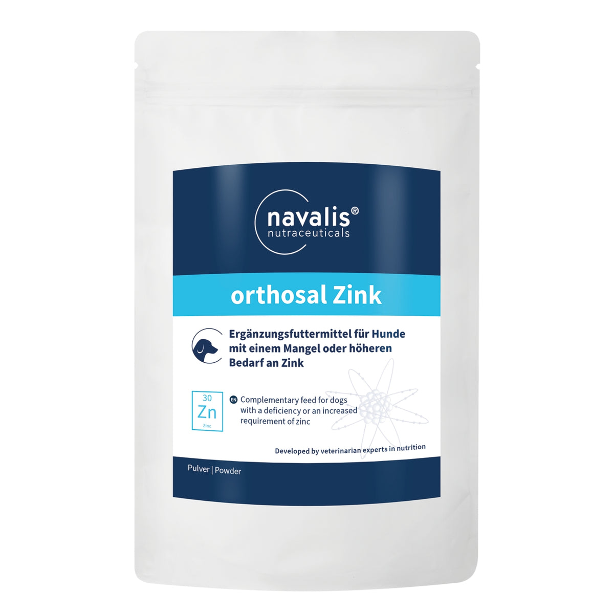 navalis orthosal Zink dog Pulver für Hunde 150g