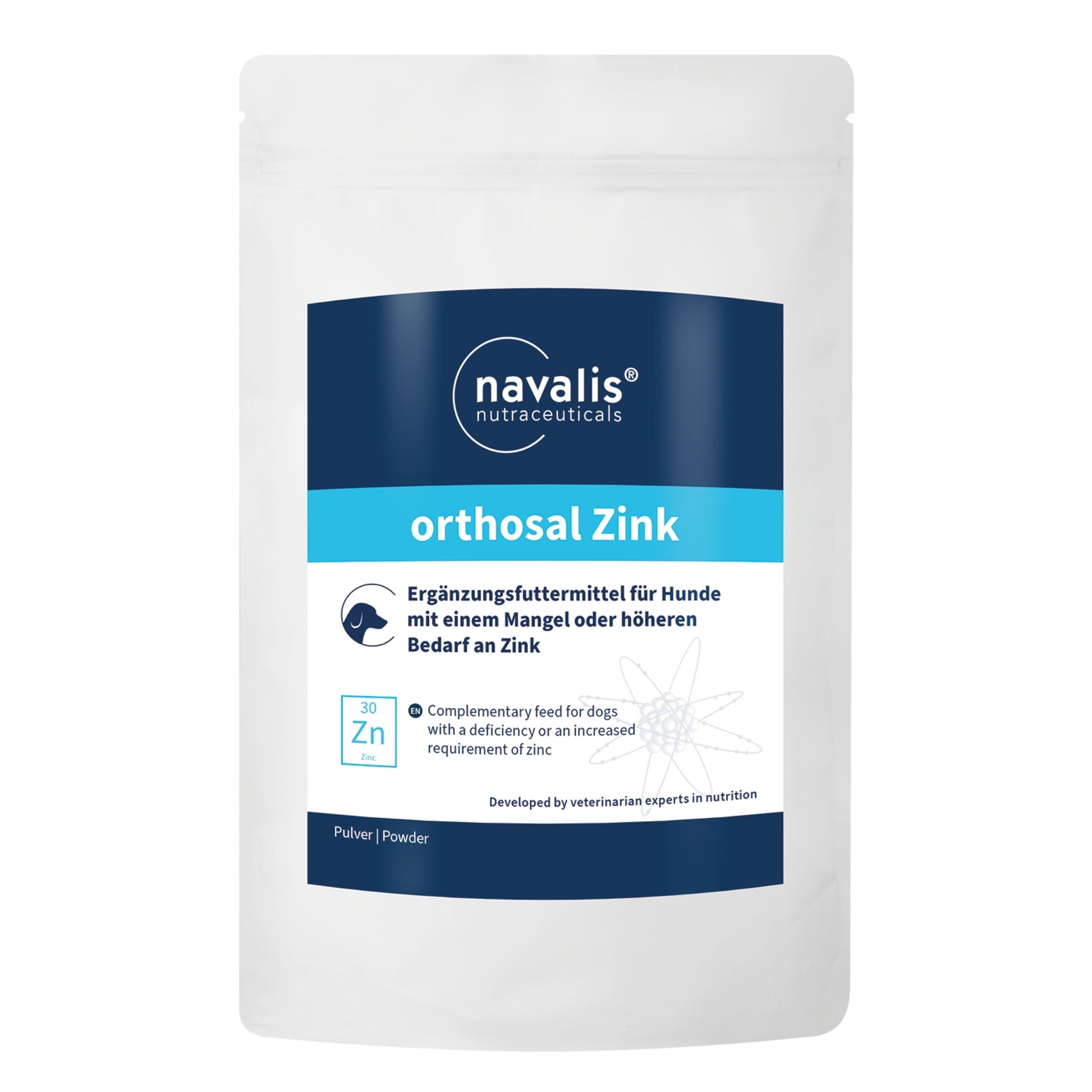navalis orthosal Zink dog Pulver für Hunde 150g