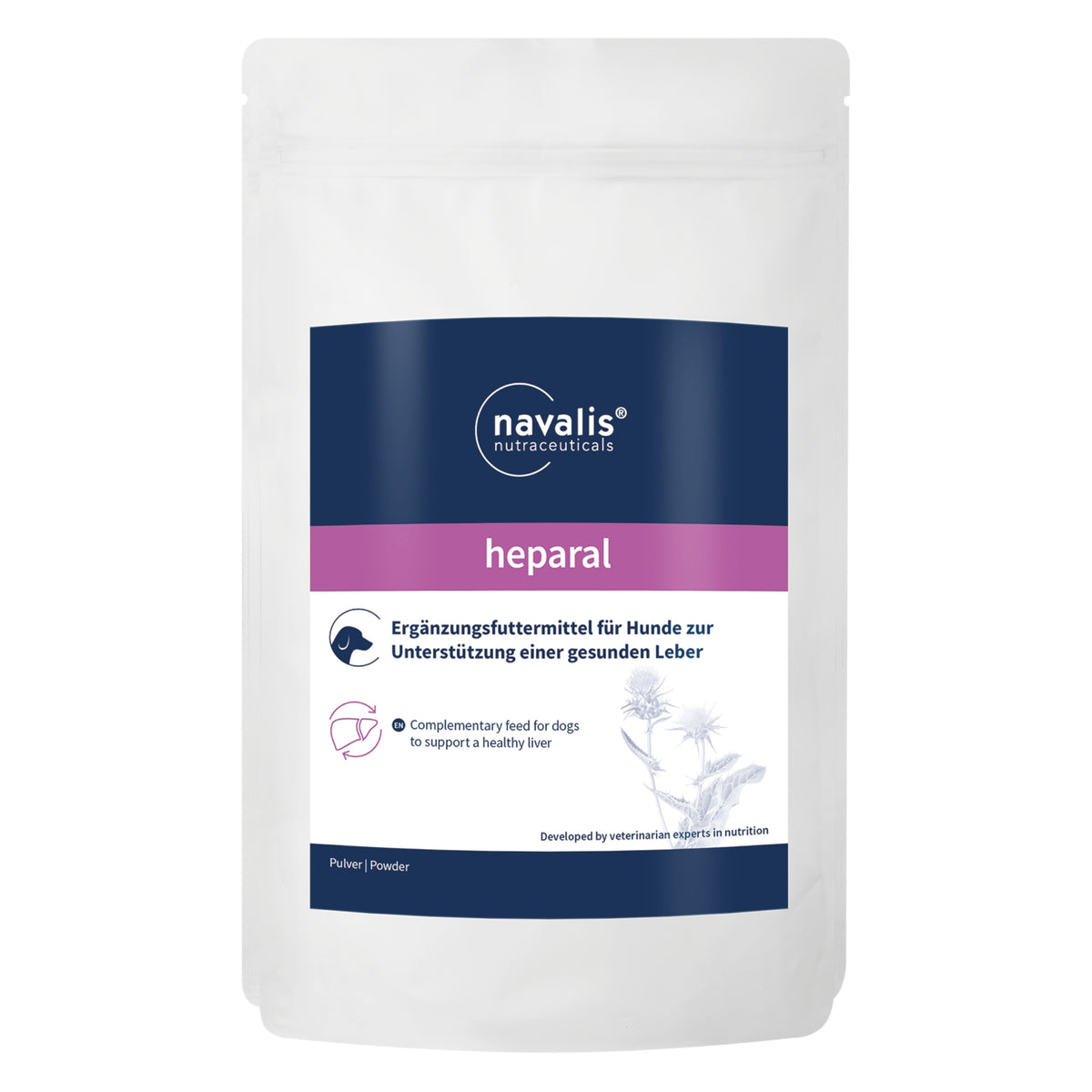 navalis heparal dog Pulver für Hunde 250g