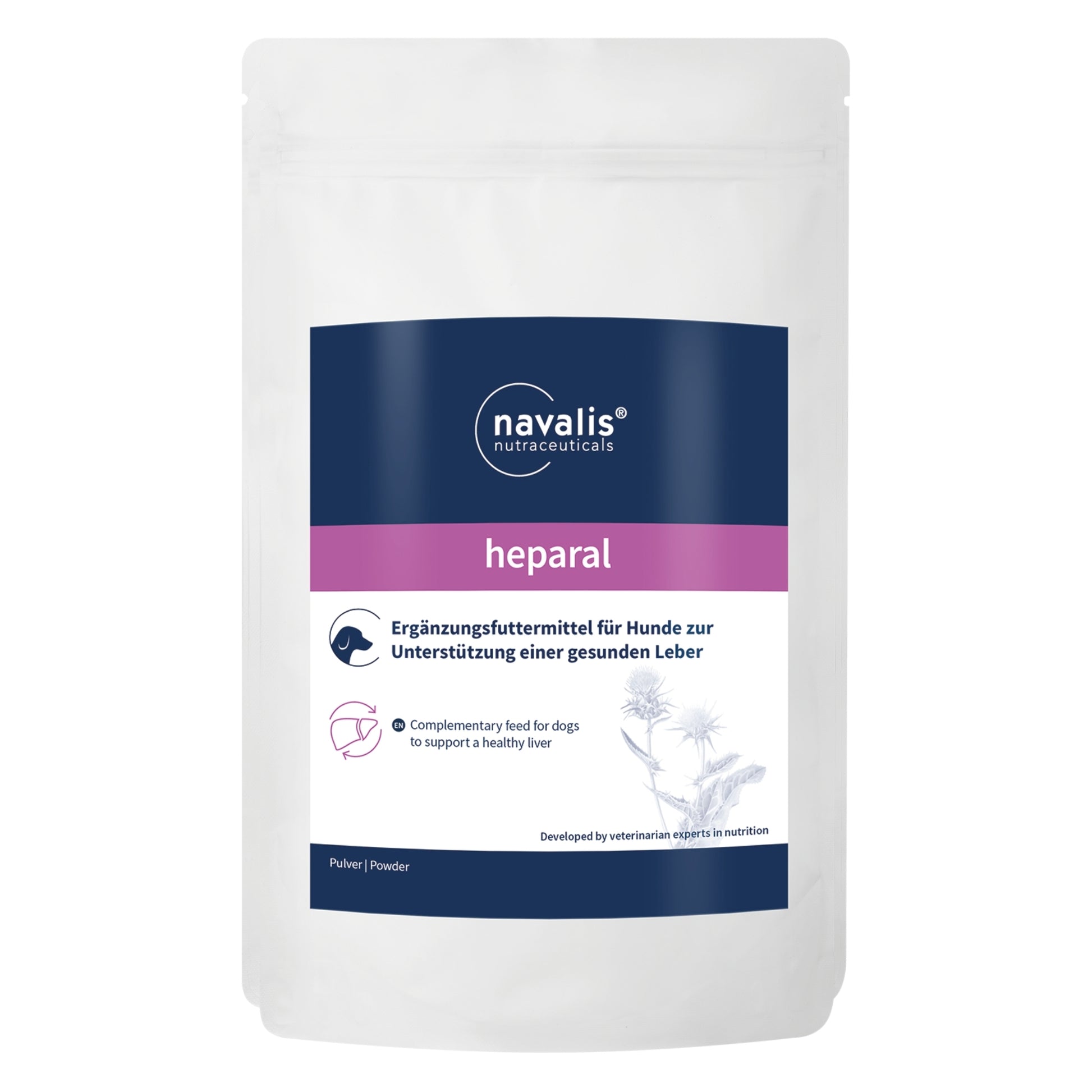 navalis heparal dog Pulver für Hunde 250g