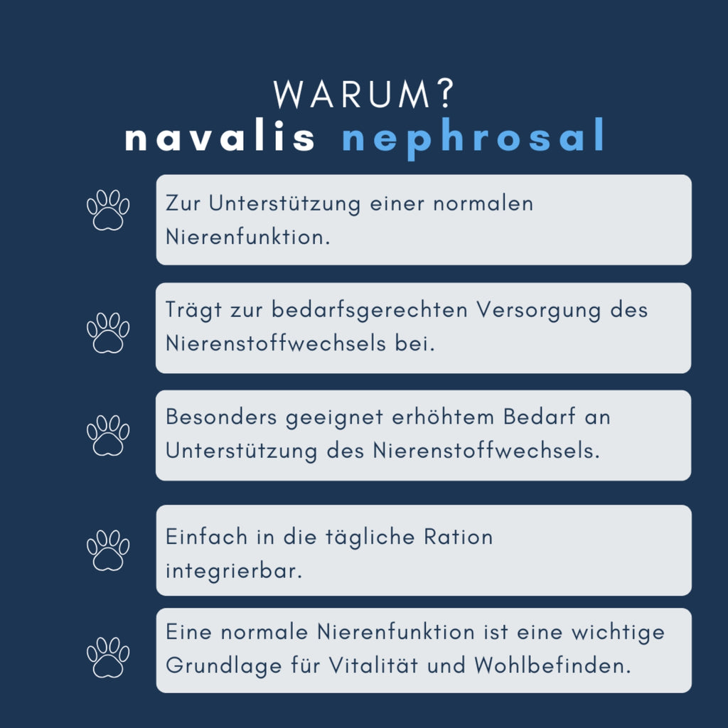 navalis nephrosal dog Pulver für Hunde 300g