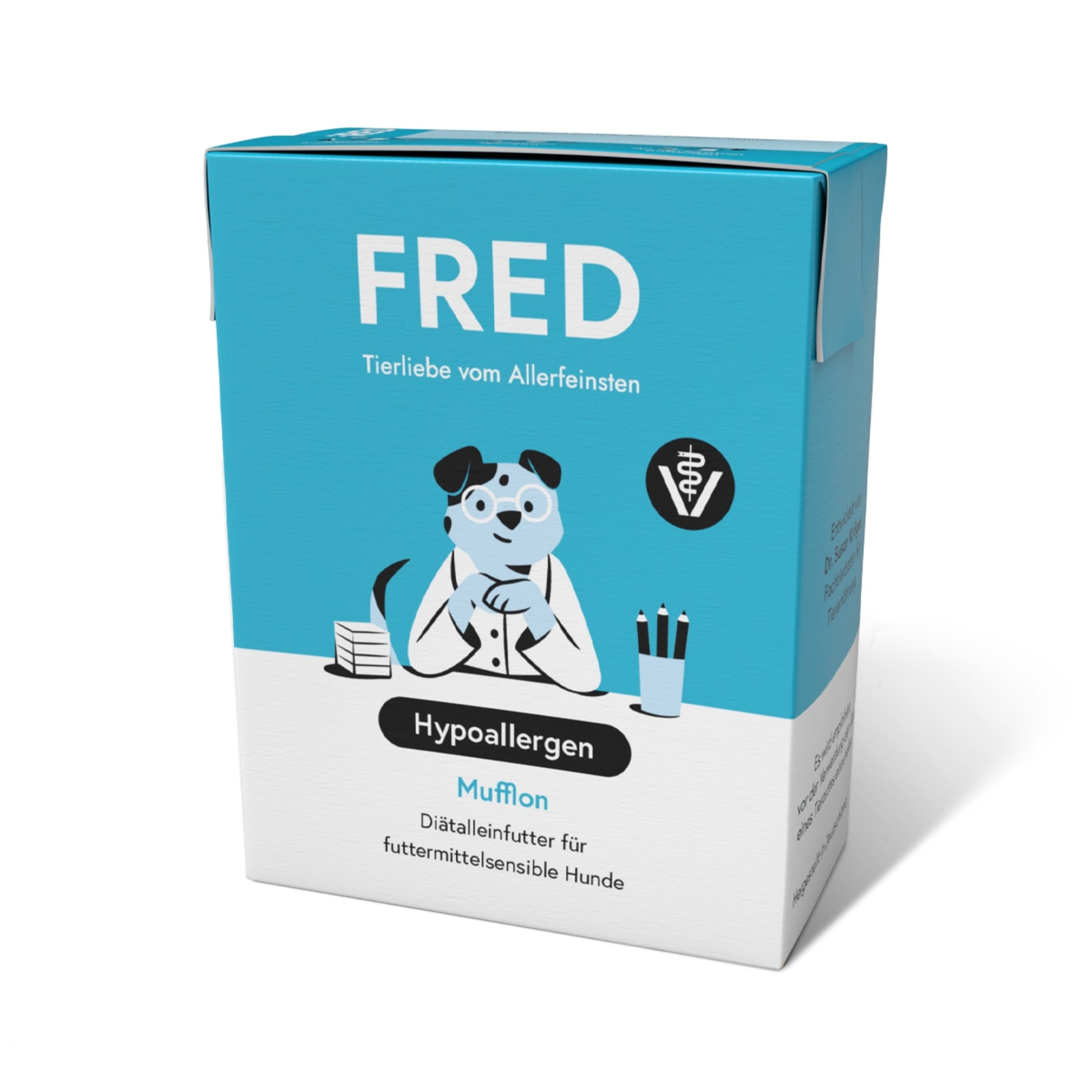 FRED & FELIA FRED VET Hypoallergen Nassfutter für Hunde 10x390g