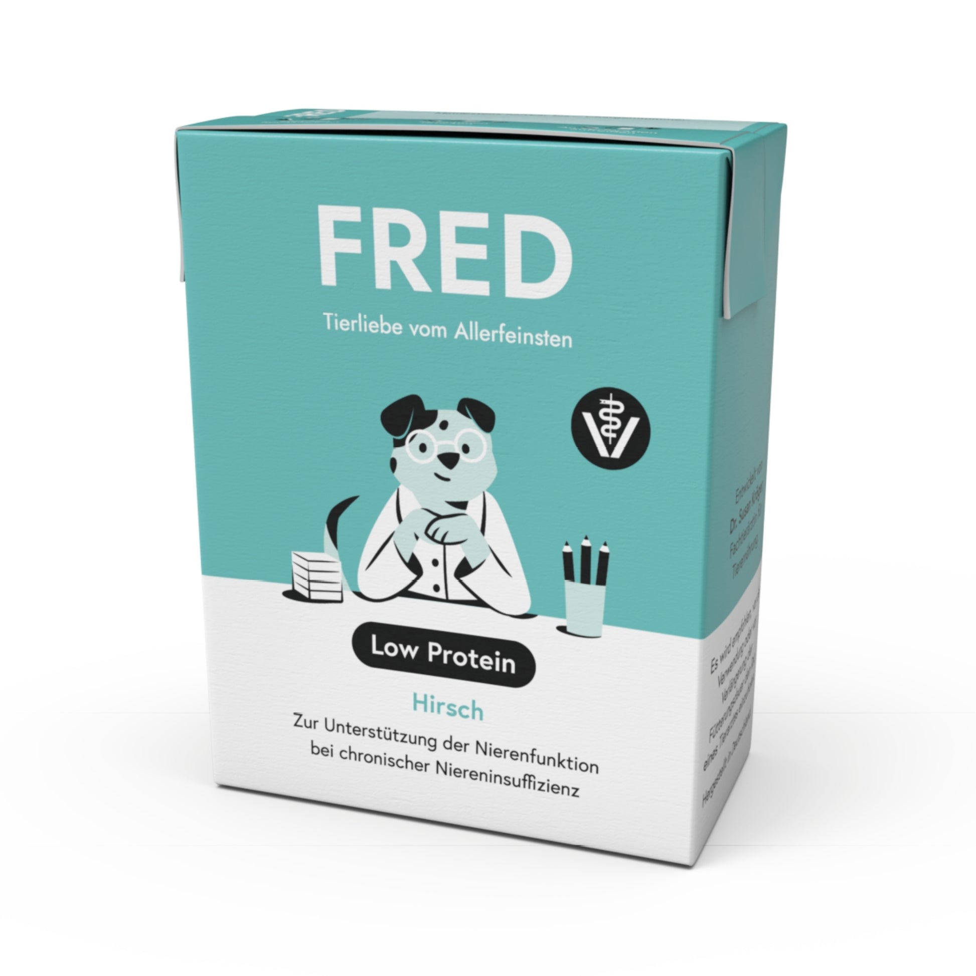 FRED & FELIA FRED VET Low Protein Nassfutter für Hunde 10x390g