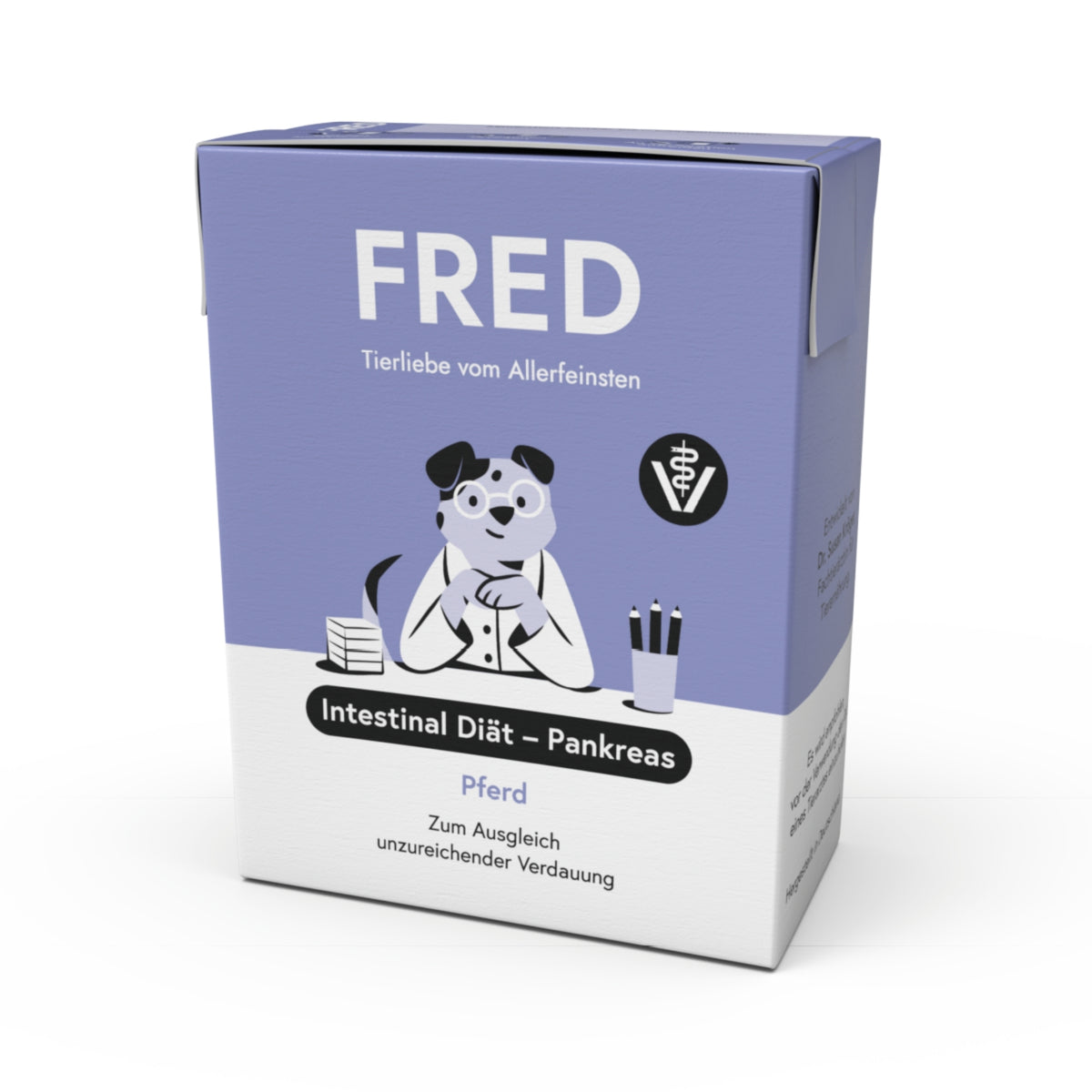 FRED & FELIA FRED VET Intestinal Diät Pankreas Nassfutter für Hunde 10x390g