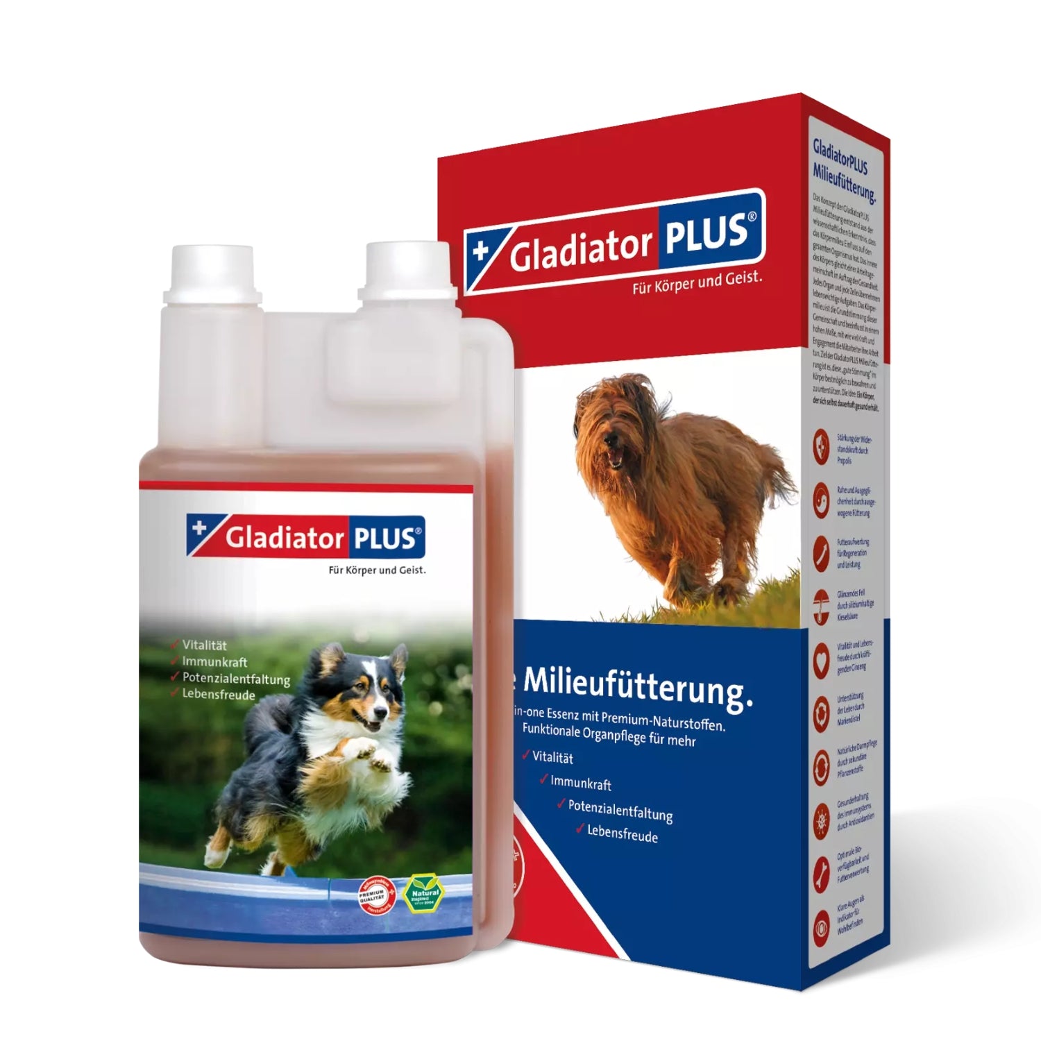 GladiatorPlus Milieufütterung Hund 500ml