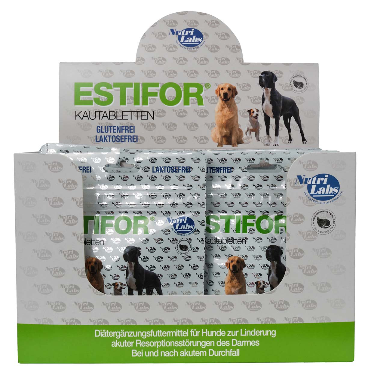 Estifor Display 12 Beutel à 10 Kautabletten