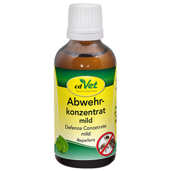 cdVet Abwehrkonzentrat mild für Hunde & Katzen 50ml MHD 30.06.2026