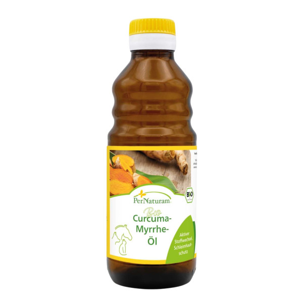 PerNaturam Bio-Curcuma-Myrrhe-Öl 250 ml MHD 05.07.2023